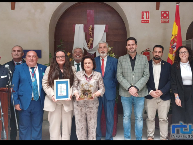 Ana Gallardo Velázquez ofreció ayer un pregón de las Cruces de Mayo lleno de vivencias y devoción