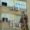  Procesión de la Hermandad de San José Obrero de la barriada sevillana Fontanal-María Auxiliadora
