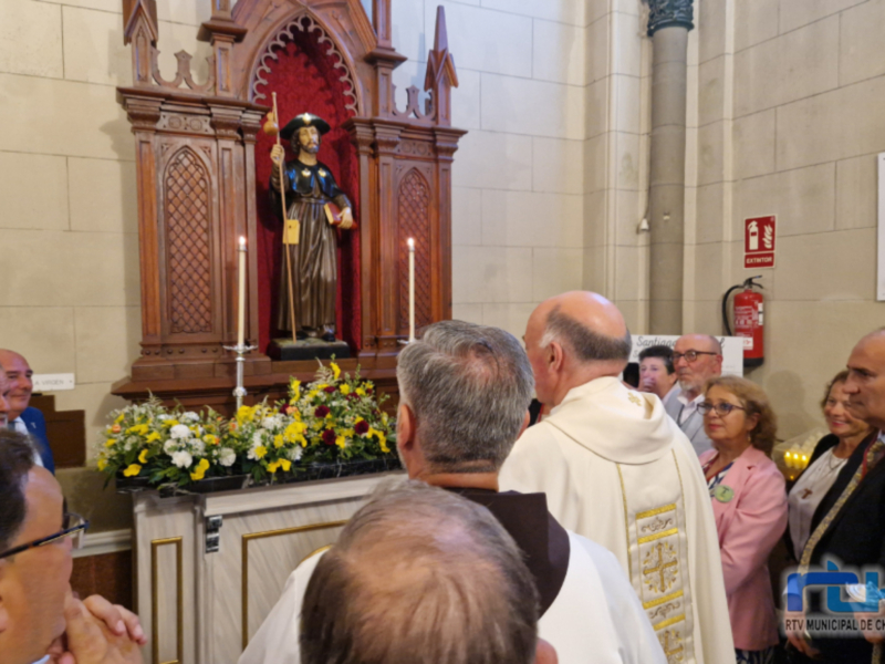 El Santuario de Regla cuenta desde ayer con una nueva imagen, la de Santiago Apóstol 