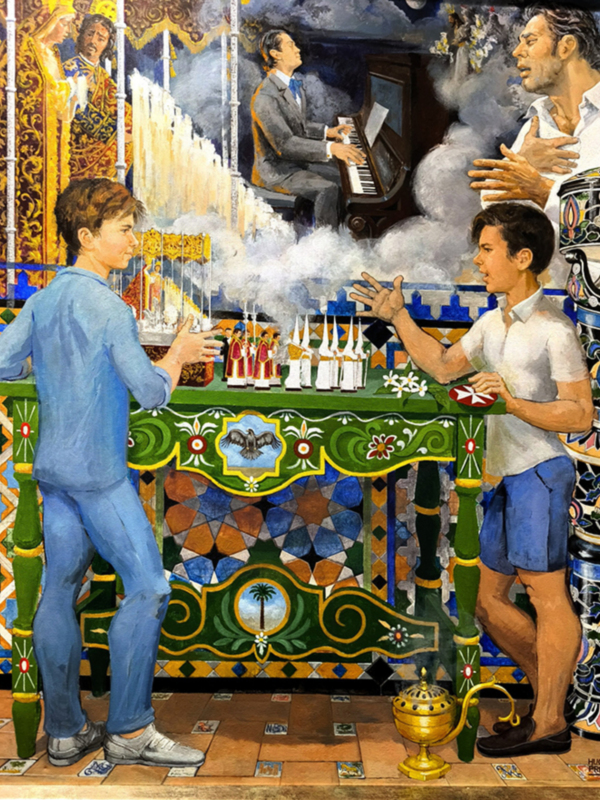 Juan Antonio Huguet Pretel, es un pintor sevillano, profesor titular de Dibujo Natural de la Facultad de Bellas Artes de Sevilla. 