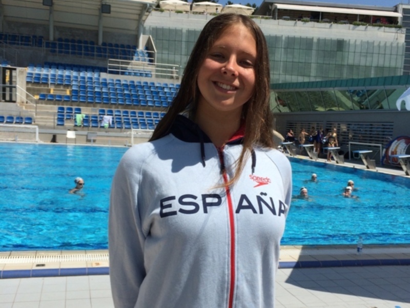 Alisa Ozhogina, ante su último ensayo antes de los Juegos Olímpicos