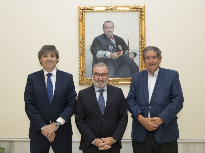 Presentación en el Ilustre Colegio de Abogados de Sevilla del retrato del decano emérito Óscar Cisneros Marco