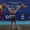 El haltera chipionero Miguel Ángel Chamorro logra un oro y un bronce el Campeonato de España Junior   