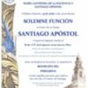 Solemne función en honor de Santiago Apóstol.