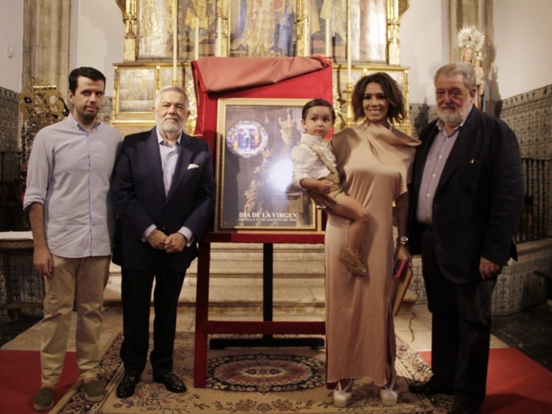 Cartel de la Virgen de los Reyes 2024 de Fernando Salazar y Ángel Bajuelo 