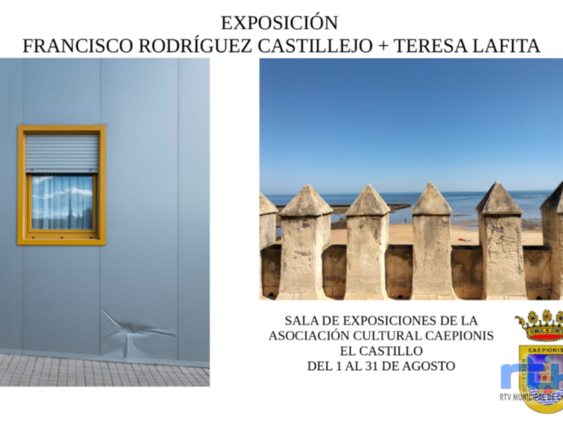 Abre sus puertas una exposición fotográfica de Luis Rodríguez y Teresa Lafita en la sala de la Asociación Cultural Caepionis del Castillo