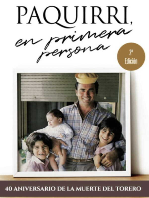 Nuevo libro de Paquirri en el 40 aniversario de su muerte que se cumple el próximo 26 de septiembre   