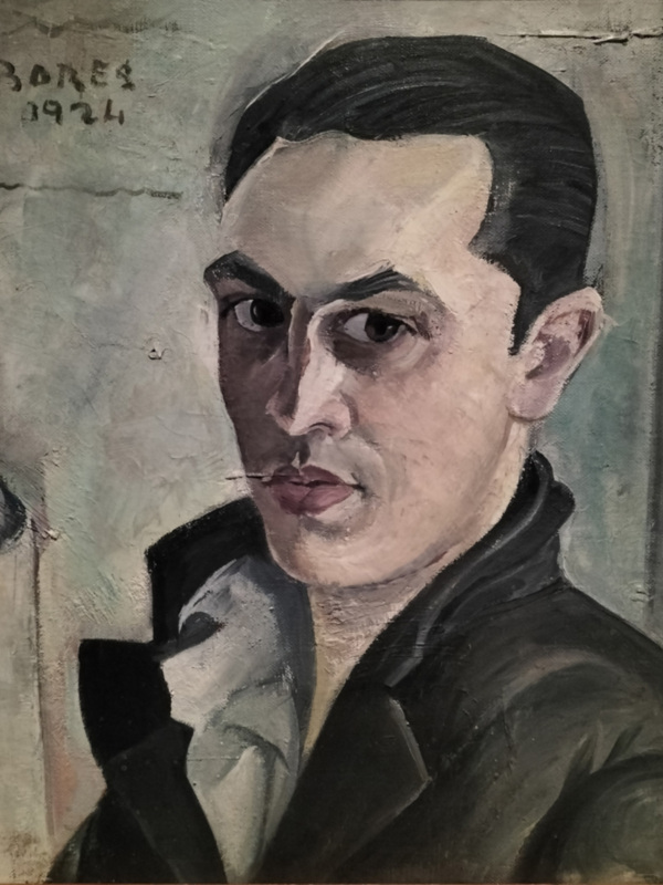 Borges, retrato de 1924.
