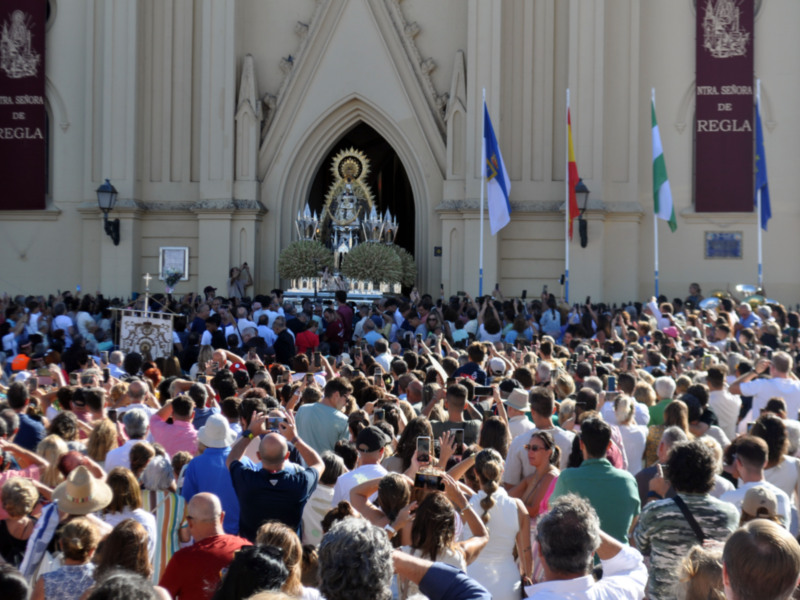 Velada y procesión de la Virgen de Regla patrona de Chipiona