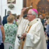 Inauguración de la Real Ermita de San Gregorio de Osset de Alcalá del Río por monseñor José Ángel Saiz Menees