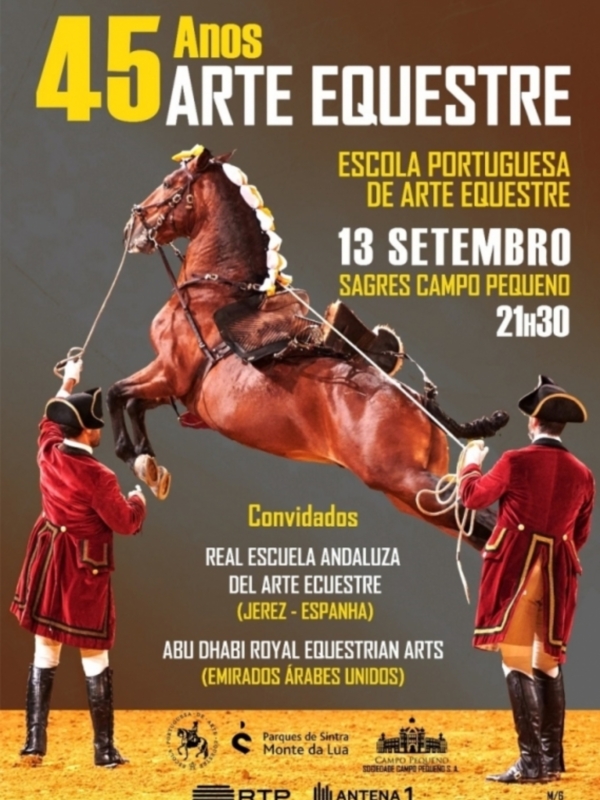 La Real Escuela, presente en la celebración del 45 aniversario de la Escola Portuguesa de Arte Equestre