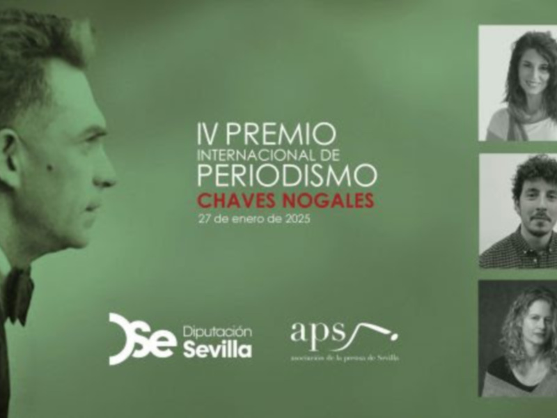 María José Carmona, Daniel Sousa y Laura León, ganadores del IV Premio Internacional de Periodismo ‘Manuel Chaves Nogales’