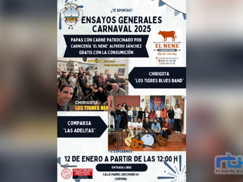 Este domingo vuelve el carnaval a la Peña La Cruz del Mar con ensayos generales de agrupaciones de Sanlúcar y San Fernando  