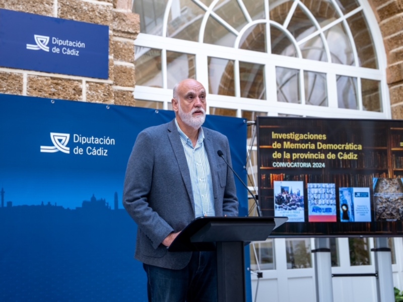 La colección de investigaciones sobre Memoria Democrática de la Diputación de Cádiz se amplía con ocho nuevos trabajos