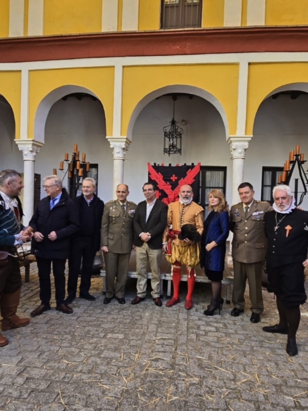 El pintor Roelas homenajeado el Día de los Tercios por  María Fidalgo