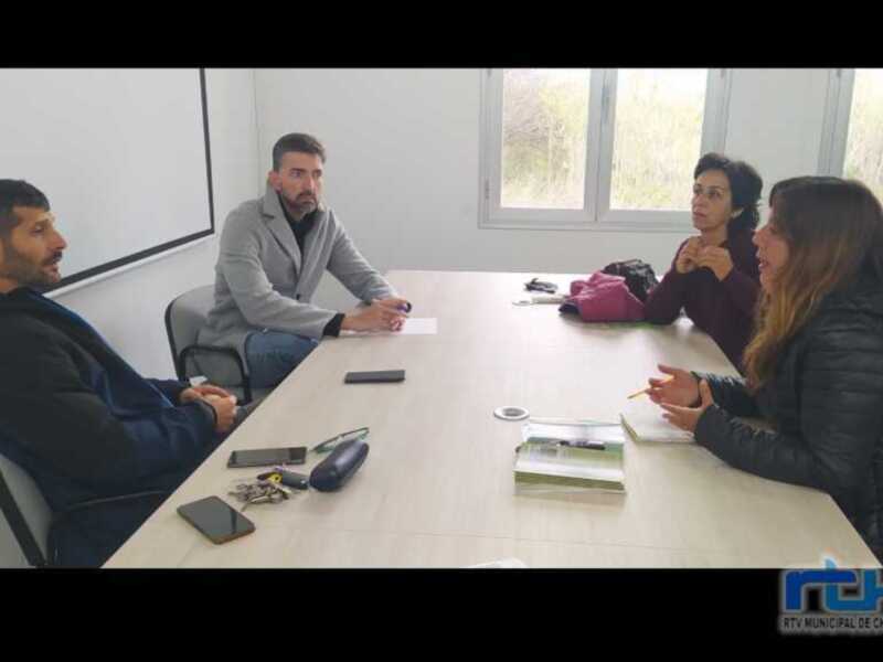 La Delegación de Medio Ambiente se reúne con la nueva agrupación ecologista local ECOCHIPIONA