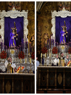 “Tome su cruz y sígame”, la fe se vive con intensidad en el Quinario de Jesús Nazareno de Alcalá del Río