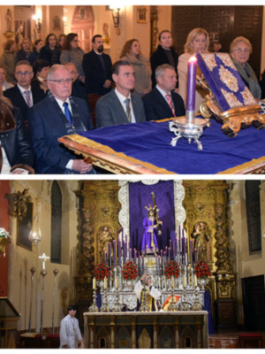 La Hermandad de Pescadores de Alcalá del Río inicia su Quinario con una intensa agenda litúrgica