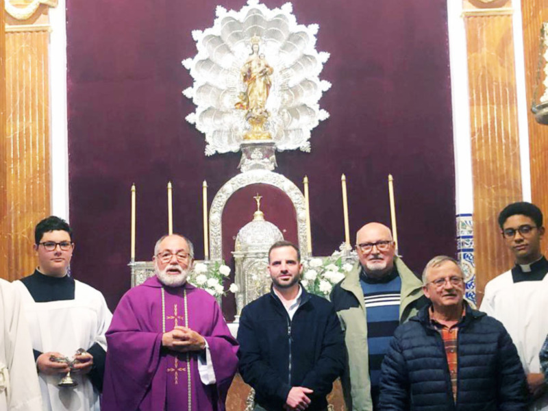 Solemne bendición de la capilla del sagrario, de la parroquia Nuestra Señora de La O de Chipiona