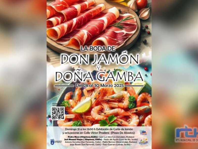 41 establecimientos de Chipiona participarán este año en ‘La boda de Don Jamón y Doña Gamba’ 