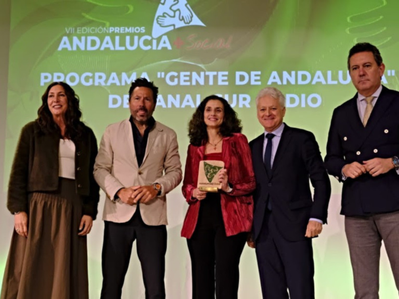 "Gente de Andalucía" recibe el Premio +Social 2024 por su compromiso con la inclusión