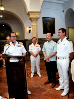El Mercantil de Sevilla, escenario del homenaje cultural a la marinería española