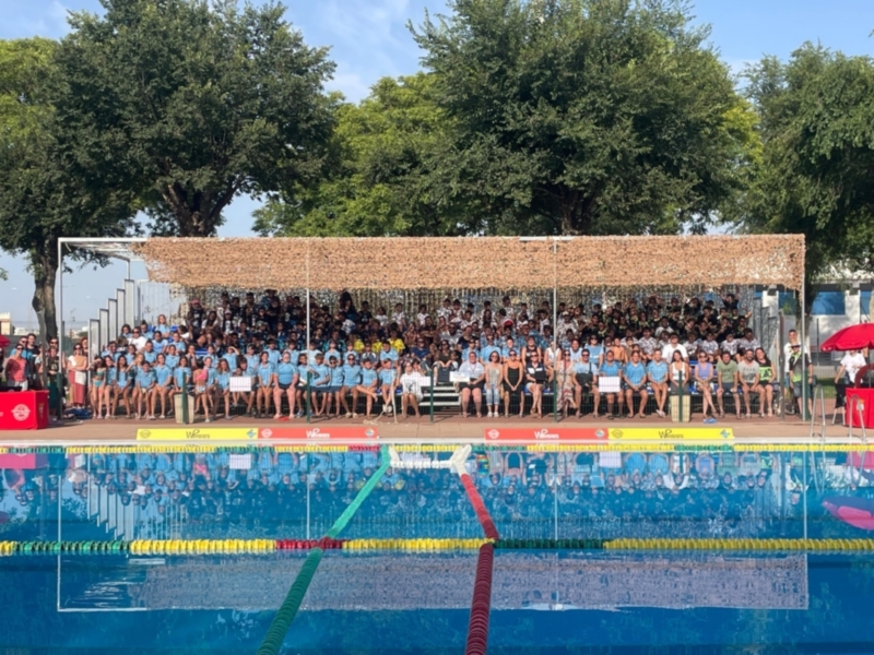 Fiesta del waterpolo de base en Los Montecillos