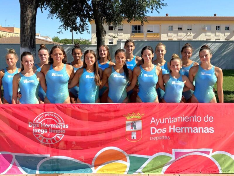 Décima plaza para las locales del Club Waterpolo Dos Hermanas PQS en el Campeonato de España juvenil femenino