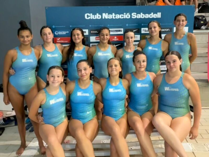 El Club Waterpolo Dos Hermanas PQS, séptimo en el Campeonato de España cadete femenino