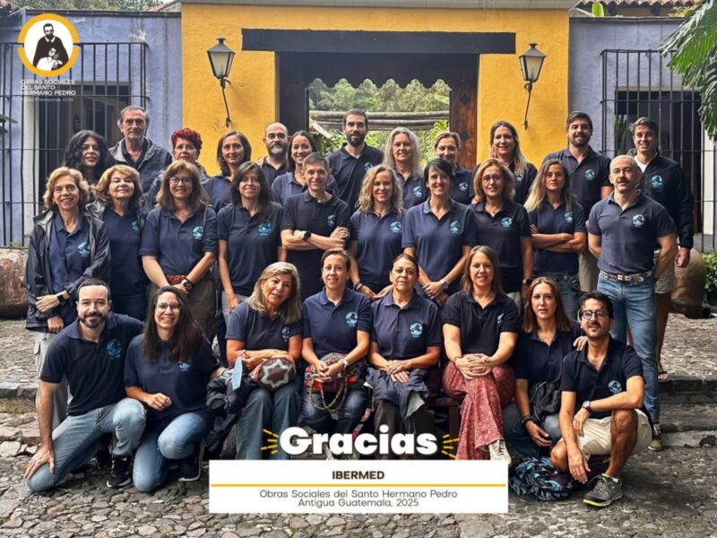 Gracias por la colaboración con IBERMED. Obras Sociales del Santo Hermano Pedro Antigua Guatemala 2023.