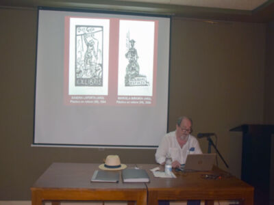 El arte del exlibris protagoniza una jornada cultural en Adorea Sevilla