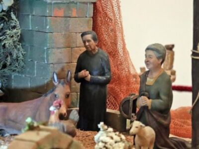  La Hermandad de la Vera-Cruz de Alcalá del Río,  presenta un nacimiento único en Andalucía, reflejo del alma devocional del municipio