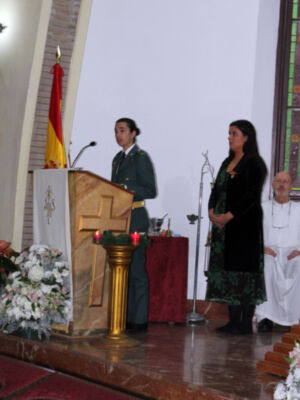 Solemne celebración en Tablada por la festividad de la Virgen de Loretoen Sevillla
