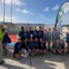 Reparto de medallas en Barbate para 8 de los 10 clubes de Málaga y Cádiz en la segunda regata de la XII Liga Andaluza de remo en banco fijo llaut