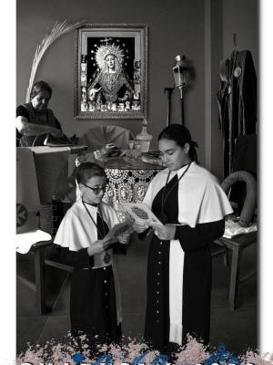 Cartel de la Cuaresma de Jerez 2026, obra del chipionero Juan Manuel Zarazaga Guzmán