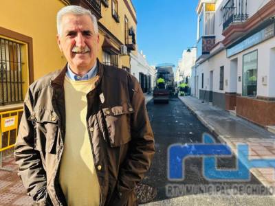 El alcalde de Chipiona informa del comienzo de los trabajos de mejora en vías públicas tras los daños ocasionados por las recientes lluvias