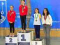 Pleno del Club Natación Sincro Sevilla en el Campeonato de Andalucía júnior de invierno