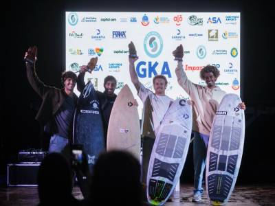 Podio para el Club Náutico en la Copa del Mundo de kitesurf