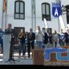 Chipiona reafirmó su compromiso con la celebración del 28F con un acto institucional en la plaza de Andalucía 