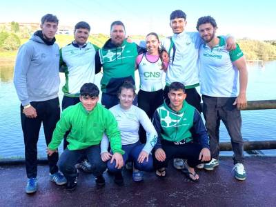 El Club Náutico brilla en el selectivo nacional de sprint olímpico de piragüismo
