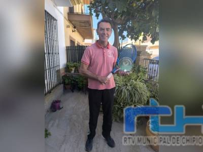 El chipionero Manuel Massip campeón del Torneo Provincial de Tenis +60 celebrado en Chiclana