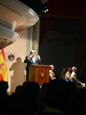 El tradicional Pregón «Pasión y Gloria en Sevilla», organizado por la Cátedra General Castaños