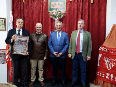 XIX Pregón de Semana Santa en la Peña Sevillista Sentimiento Rojiblanco