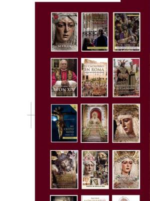 Biblioteca cofrade: Los mejores 30 libros de la Semana Santa de Sevilla