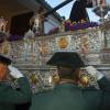 La tradición centenaria del Nazareno y la Esperanza vuelve a recorrer con solemnidad las calles ilipenses de Alcalá del Río