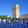 Alcalá del Río exalta su legado cofrade en la estación de penitencia del Dulce Nombre de Jesús 