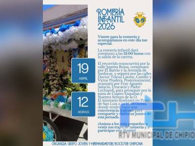 El grupo joven de la Hermandad del Rocío anuncia que este domingo a mediodía celebrará la Romería Infantil 