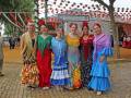 Sevilla se preparó   para celebrar su Feria de Abril, símbolo universal de identidad andaluza