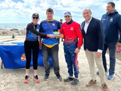 El Real Club Mediterráneo, doble campeón de Andalucía de remo en banco fijo llaut