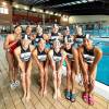 El Club Natación Sincro Sevilla se exhibe en la Copa de Andalucía 